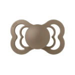 Suzeta din silicon Bibs Supreme 0-6 luni Dark Oak Bibs