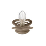 Suzeta din silicon Bibs Supreme 0-6 luni Dark Oak Bibs - imagine 2