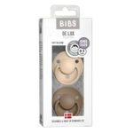 Suzete din silicon Bibs De Lux 0-36 luni 2buc Vanilla/Dark Oak Bibs - imagine 3