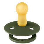 Suzeta din latex Bibs Colour 6-18 luni Hunter Green Bibs - imagine 2