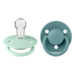 Suzete din silicon Bibs De Lux 0-36 luni 2buc Nordic Mint/Island Sea Bibs - imagine 2