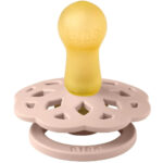 Suzete din latex Bibs Boheme 0-6 luni 2buc Darc Oak /Blush Bibs - imagine 3