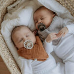 Suzete din latex Bibs Boheme 6-18 luni 2buc Sage /Cloud Bibs - imagine 3