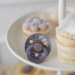 Suzeta din latex Bibs Liberty 0-6 luni 2buc Capel Fossil Grey Mix Bibs - imagine 3