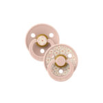 Suzeta din latex Bibs Studio Colour 6-18 luni 2buc Jasmine Blush Mix Bibs