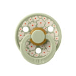 Suzeta din latex Bibs Studio Colour 0-6 luni Jasmine Field Sage Bibs