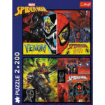 Puzzle 4x250 el. Spider-Man day and night / Disney Marvel Spiderman Trefl - imagine 2