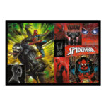 Puzzle 4x250 el. Spider-Man day and night / Disney Marvel Spiderman Trefl - imagine 3