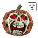 Decorare pentru Halloween dovleac cu lumina 21 cm BOLAND
