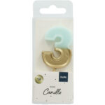 Lumanare Retro Vibes Cool Hues Metalli Cifra 3 Folat — изображение 2