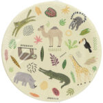 Set 8 Farfurii Zoo Party 23cm Folat — изображение 2