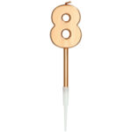 Lumanare Bronze Cifra 8 Folat