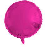 Balon Folie 45 cm Shiny Magenta Folat