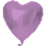 Balon Inima 45 cm Purple Mat Folat