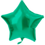 Balon Folie Stea 45cm Green Mat Folat