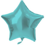 Balon Folie Stea 45cm Pastel Aqua Star Folat