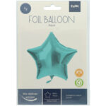 Balon Folie Stea 45cm Pastel Aqua Star Folat - imagine 2