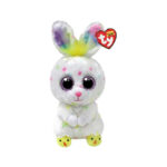 Jucarie de plus, Iepuras alb Dusty 15 cm, Beanie Boos/Ty