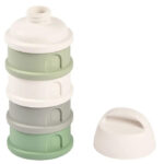 Recipient lapte praf 4 compartimente Sage Green Beaba - imagine 2