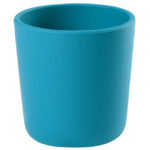 Pahar silicon albastru Beaba