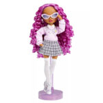 Papusa New Friends Paige Lilac Lane cu accesorii Rainbow High MGA - imagine 3
