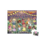 Puzzle Princesses 36 piese Janod - imagine 2