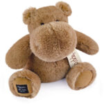 Jucarie plus Hippo cafeniu - 25 cm DOUDOU