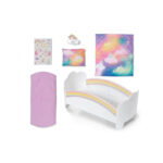 Pat pentru papusa BABY born - Curcubeu ZAPF - imagine 2