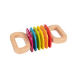Zornaitoare din lemn - Curcubeu GOKI
