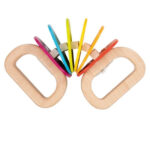 Zornaitoare din lemn - Curcubeu GOKI — изображение 2