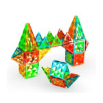 Constructor Magnetic Placi 60 buc GEOMAG - imagine 2