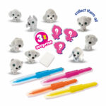 Set creativ copii Desenez cu aerograf 3 catei surpriza SES - imagine 2