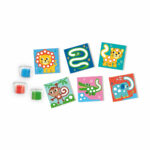 Set creativ copii cu plastilina si cartonase cu animale SES - imagine 2