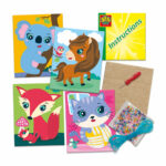 Set creativ pentru copii Broderii din margele de sticla SES - imagine 2