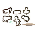 Set creativ mare Plastilina eco cu unelte din lemn SES — изображение 3