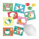 Set creativ Set acuarele pentru degetele si carduri ECO SES - imagine 2