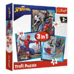 Puzzles 3in1 Spider friends/ Disney Marvel Spiderman Trefl