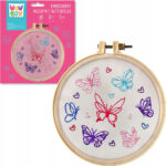 Set de broderie Fluturi Tm Toys
