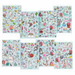 Carte cu autocolante A5 in asort. GRAFIX - imagine 2