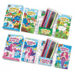 Set de colorat creativ Colouring - Animale/Unicorn GRAFIX - imagine 2