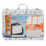 Cutie pictura pe numere 35x25 cm Paint by Number Art Case Grafix - imagine 2