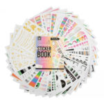 Cartea cu autocolante 18x2cm 36 foi in asort. Grafix - imagine 2