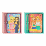 Set Jurnal cu pix Besties 15x10,5cm in asort. Grafix