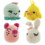 Set crosetat 4 animale w2 GRAFIX - imagine 3