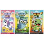 Set de colorat cu margele Bead Art in asort. A5 GRAFIX