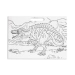 Carte de colorat 26x35,5 Dinosaur Expedition GRAFIX - imagine 2