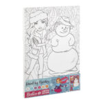 Tablou pictura pe numere Besties - Iarna 29,7x19,5cm in asort. GRAFIX