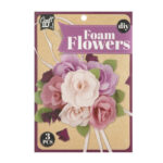 Set de creatie Flori din spuma in asort. GRAFIX