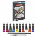 Set acuarele 13 piese GRAFIX - imagine 3