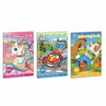 Carte de colorat A4 64p. in asort. Grafix